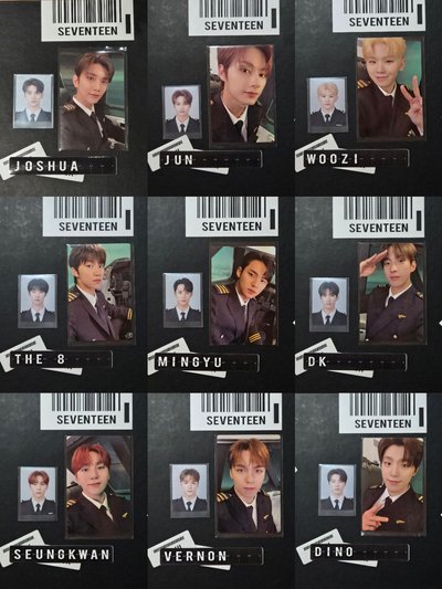 五期會員禮 機長系列 小卡 證件照