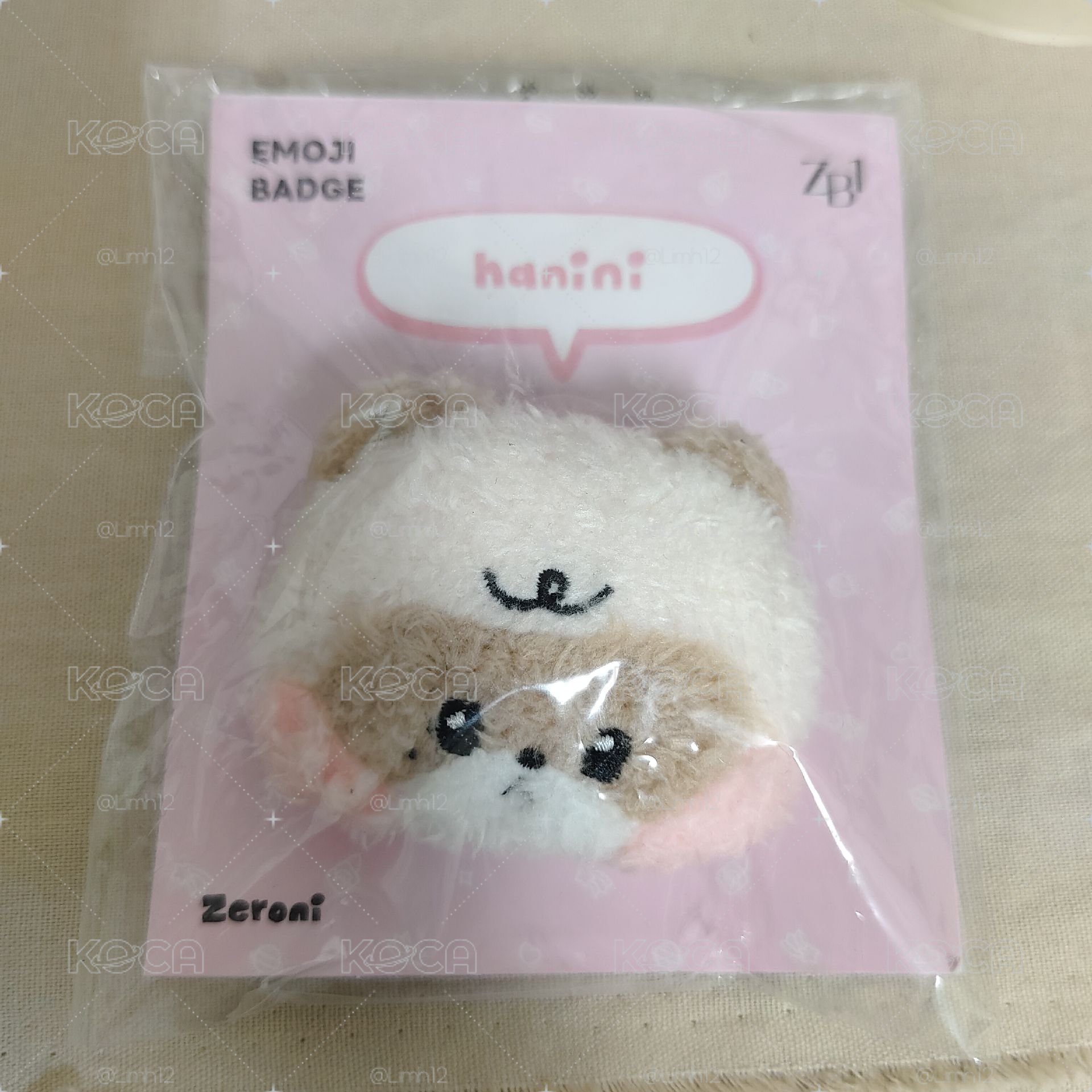 昊 毛絨徽章