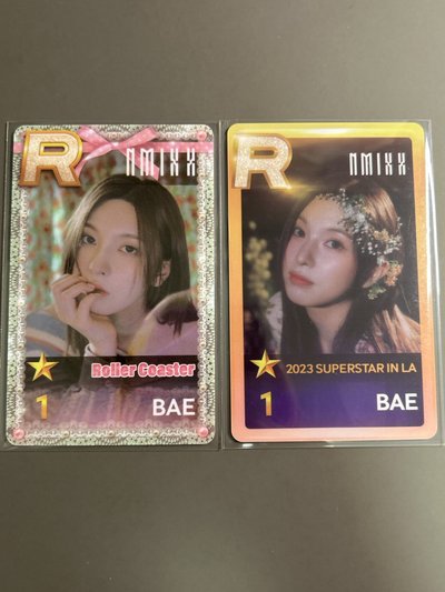 NMIXX 遊戲卡裴（pvc）