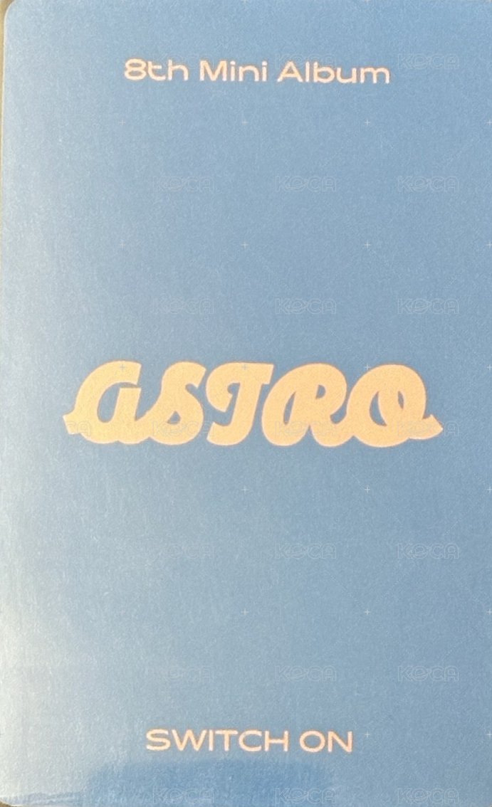 Mini8：Switch on  am 2.0 簽售卡  背面