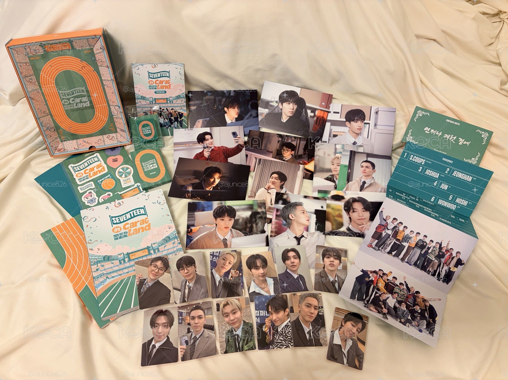 9th 克拉島 Weverse特典+小卡-俊