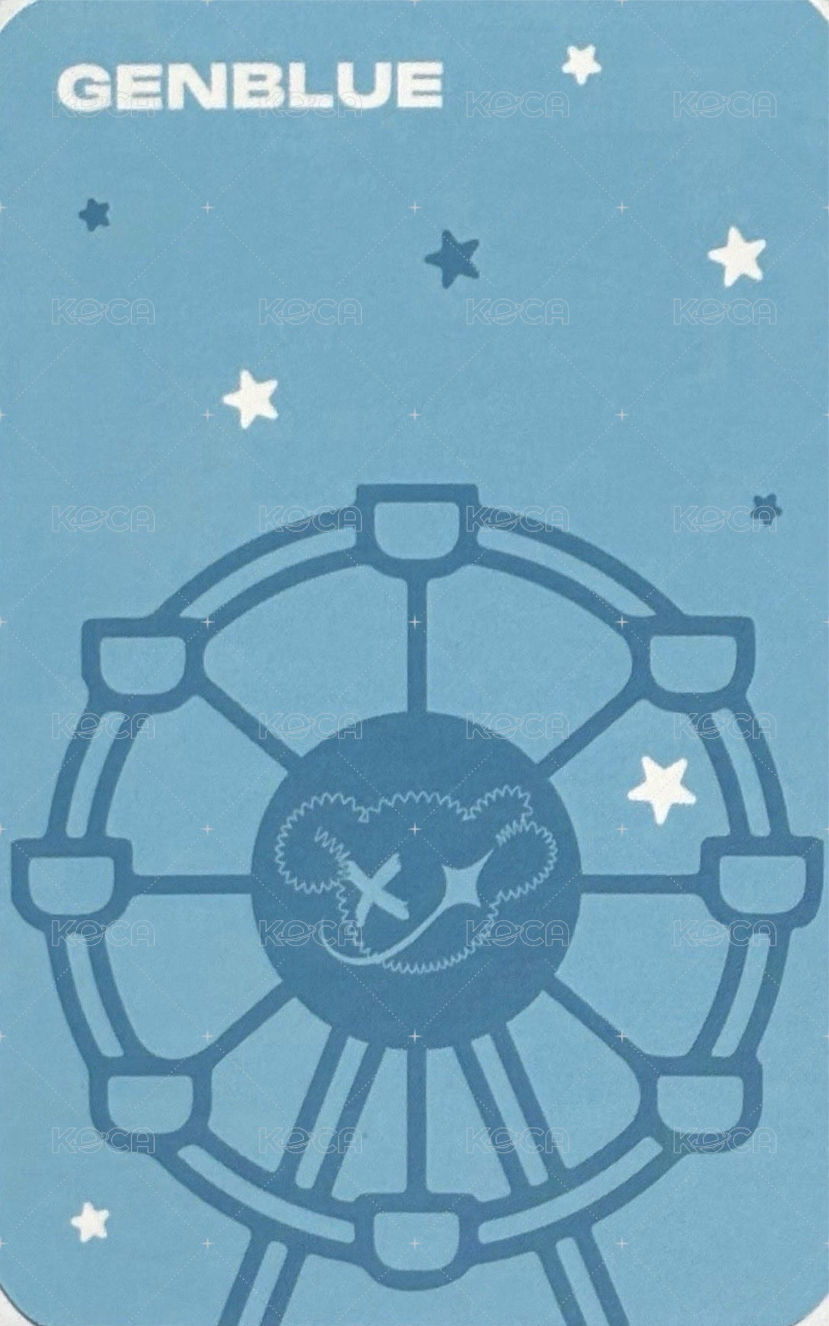 星動樂園 入場卡 / 場限卡 摩天輪 ver. 背面