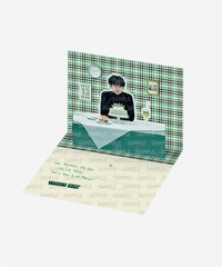 21-22生日禮 立體折頁卡片 