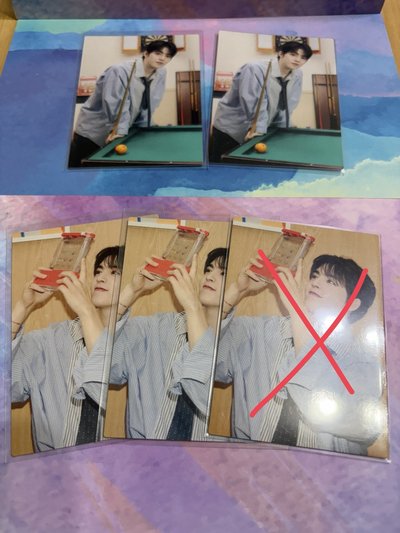 日本飯咪隨機卡成員/自拍卡（上帶下）