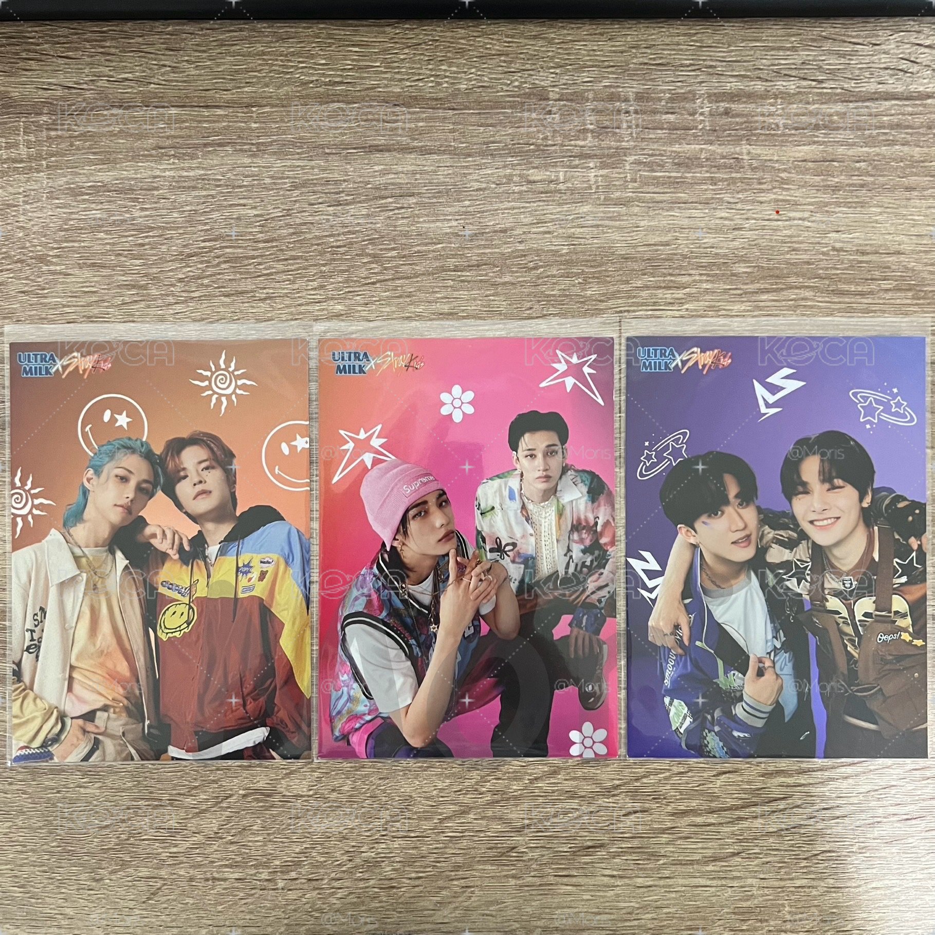 Stray kids 代言 Ultra Milk 大卡 雙人卡