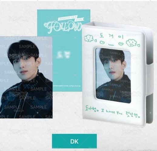 SEVENTEEN DK Follow again 卡冊 