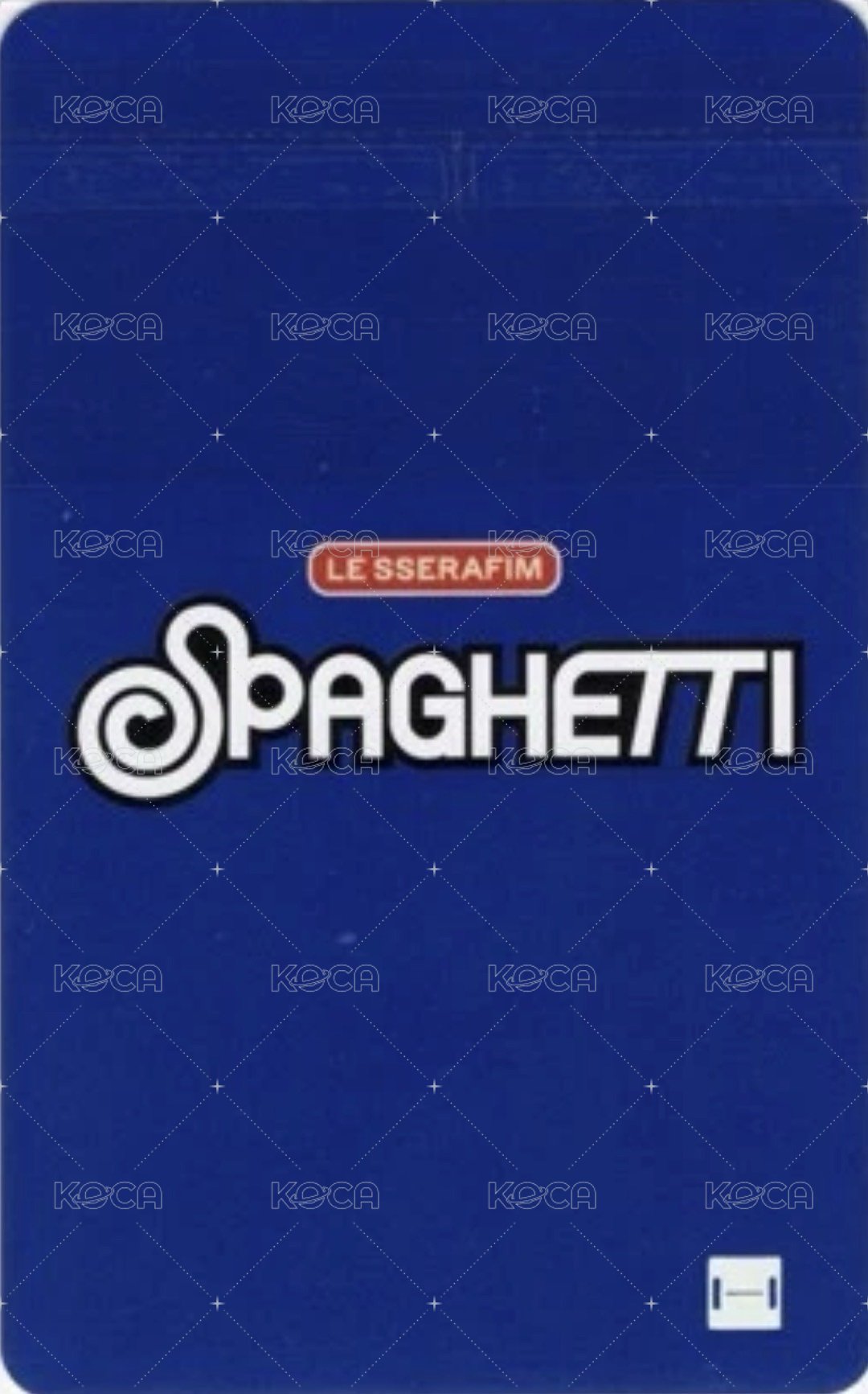 SPAGHETTI mmt 1.0 幸運卡  背面