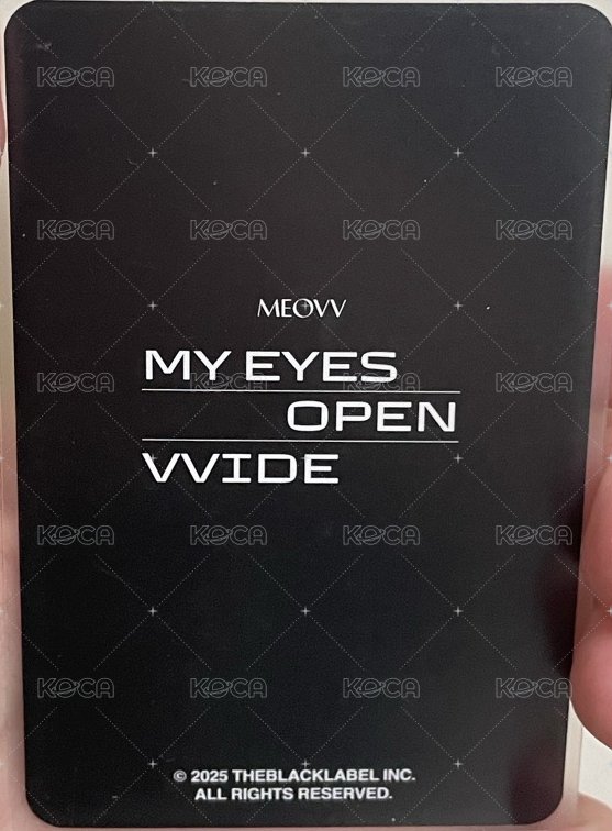 迷一 周邊卡 筆記本卡 背面