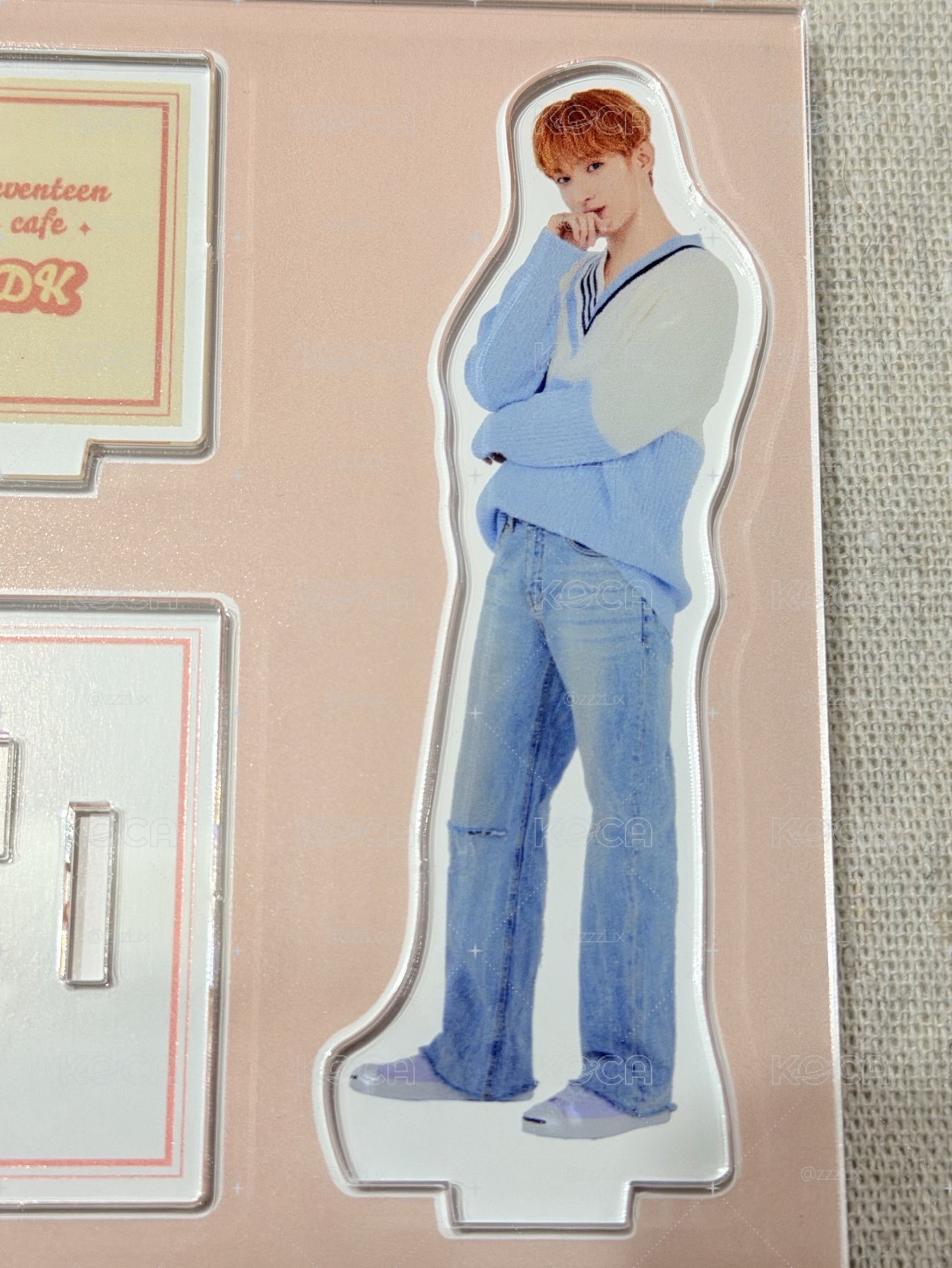 SEVENTEEN DK 2021 pajama party 睡衣系列 cafe 立牌 日周