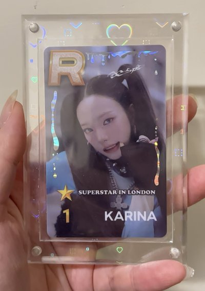 aespa 倫敦遊戲卡2.0柚