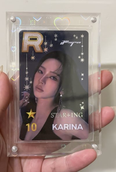 aespa STAR+ING遊戲卡柚