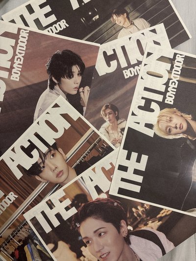 The Action專輯海報一套