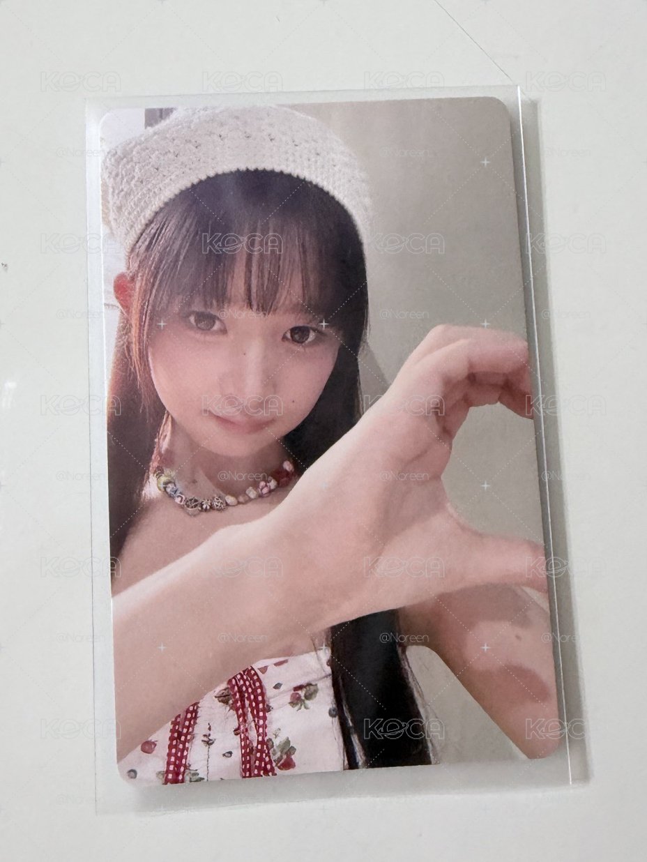 直井怜 IVE 日專 alive 塔店特典 比心怜