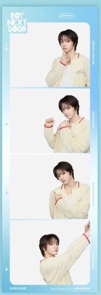 Knock On 巡迴 photoism 人生四格卡 SUNGHO 拍貼