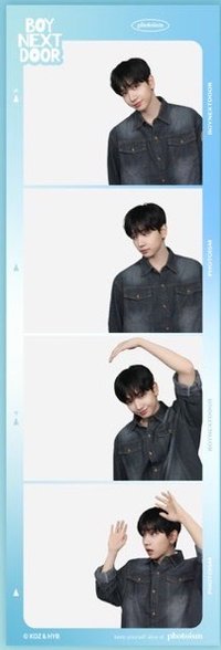 Knock On 巡迴 photoism 人生四格卡 JAEHYUN 拍貼