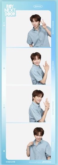 Knock On 一巡 photoism 人生四格卡 / 拍貼 WOONHAK 拍貼