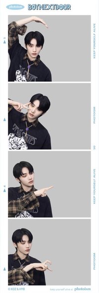 WHY.. photoism 人生四格卡 TAESAN 拍貼