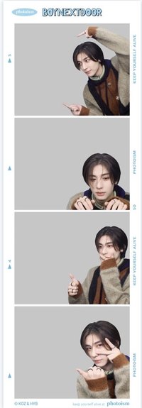 WHY.. photoism 人生四格卡 LEEHAN 拍貼