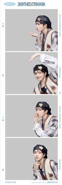 WHY.. photoism 人生四格卡 WOONKHAK 拍貼