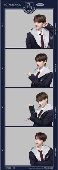 只今愛 photoism 人生四格卡 校服拍貼