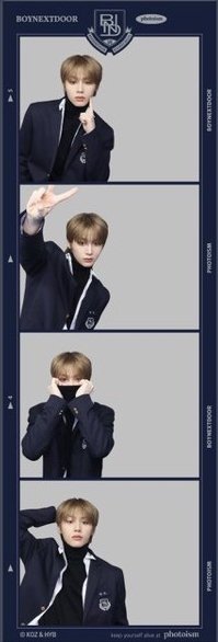 只今愛 photoism 人生四格卡 校服拍貼