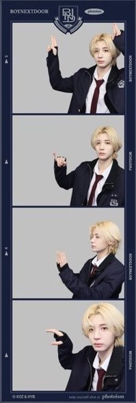 只今愛 photoism 人生四格卡 校服拍貼