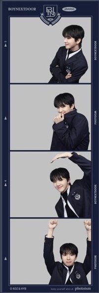 只今愛 photoism 人生四格卡 校服拍貼