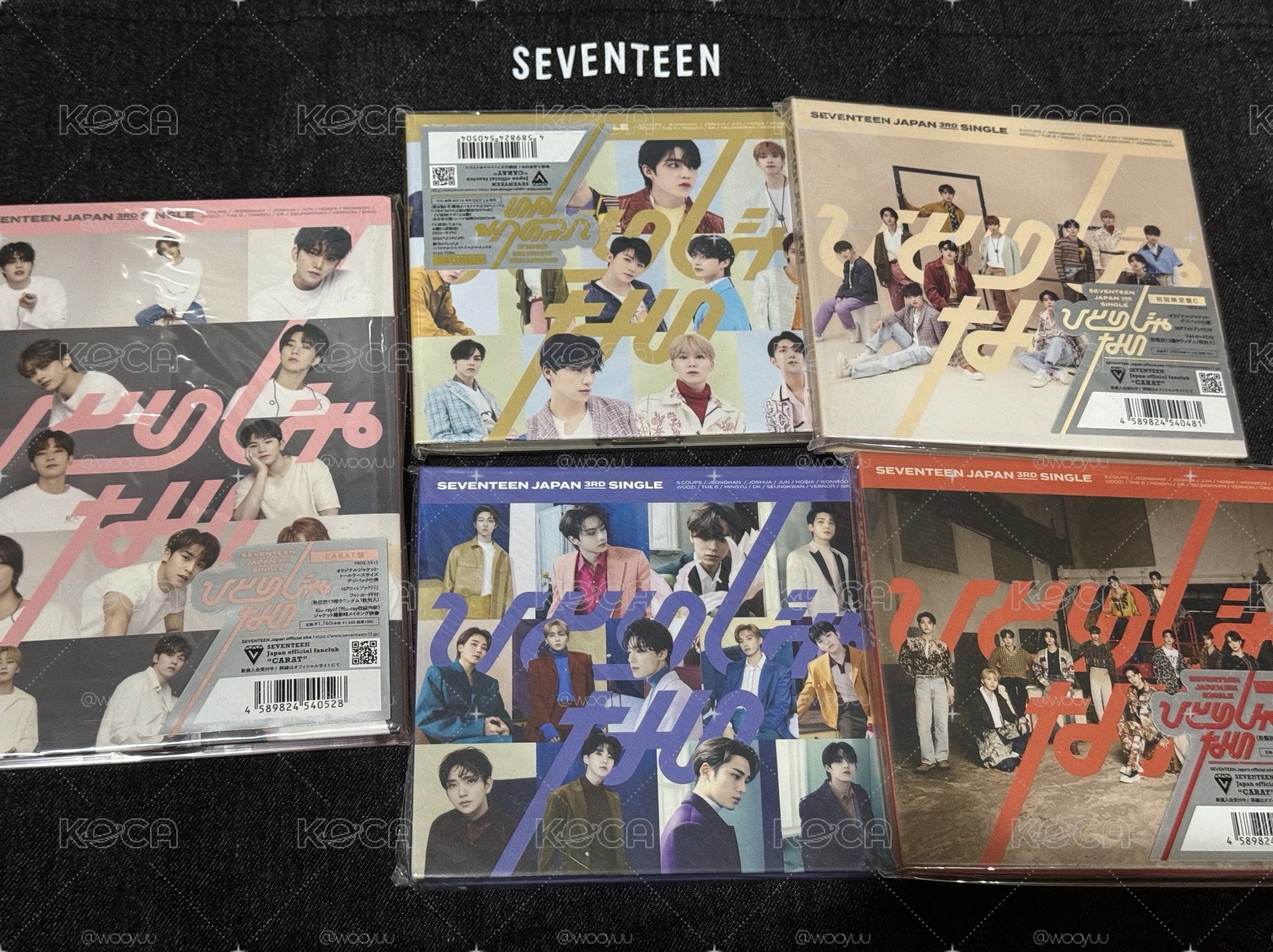 【最後降價】SEVENTEEN 日專 Not Alone 空專