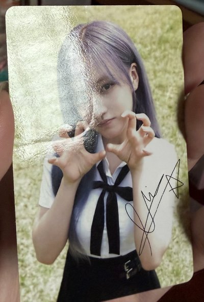 IVE D社 Dicon A版 Liz kakao特典 小卡