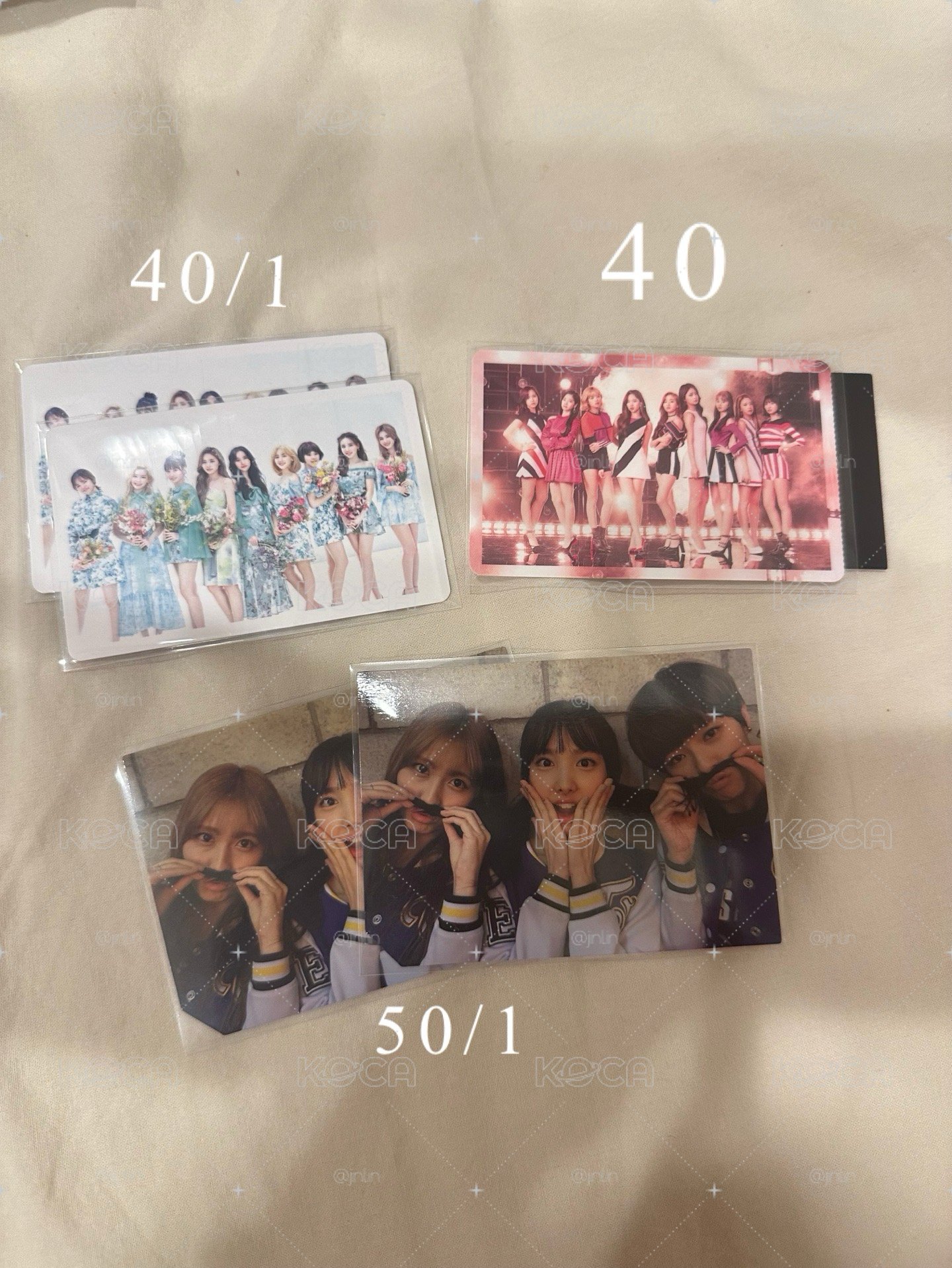 TWICE小卡