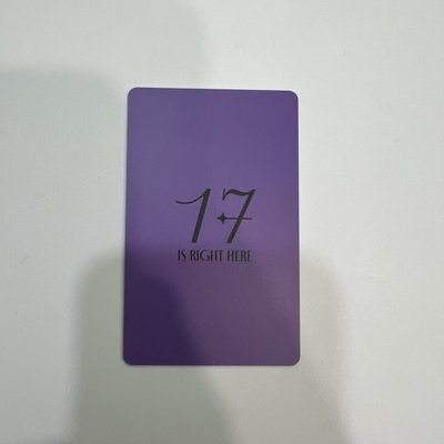 SEVENTEEN 精選專 MK特典 小卡 勝寛 SEUNGKWAN