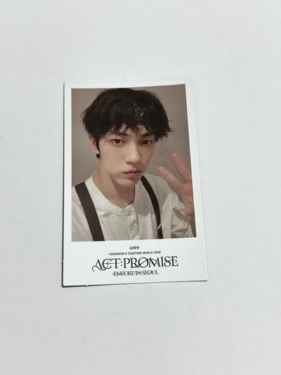 txt 24年巡迴演唱會 DVD卡