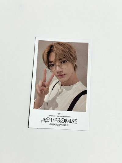 txt 24年巡迴演唱會 DVD卡