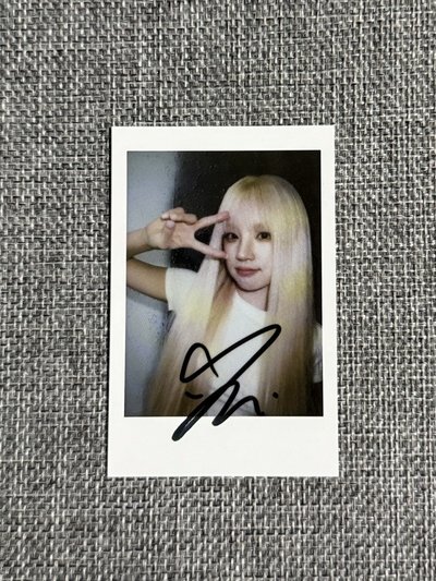 idle We are k4 2.0 幸運卡 拍立得