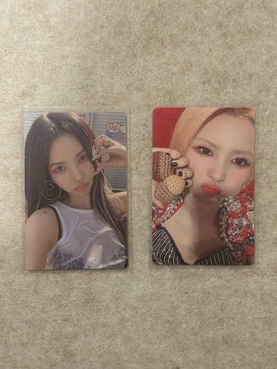 idle小卡 簽售卡 專輯卡 特典卡 