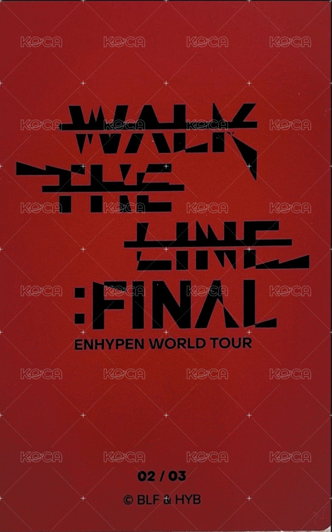 WTL FINAL wvs 隨機卡 4人小分隊卡02/03 背面