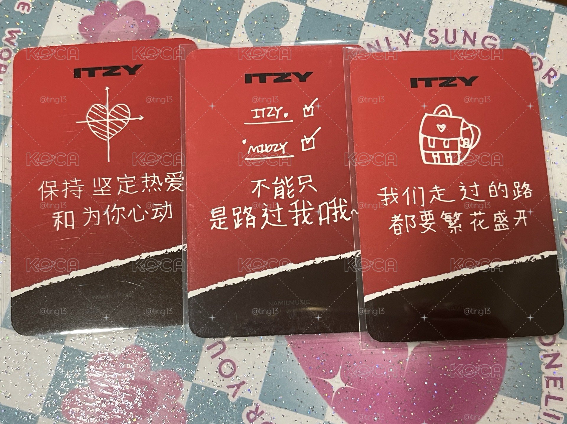 BTB 楠藝校服 中文卡背