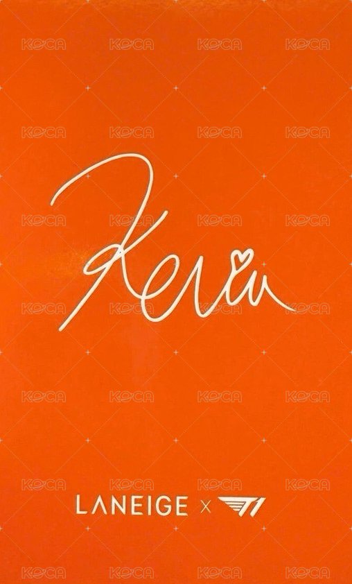 蘭芝 代言卡  背面