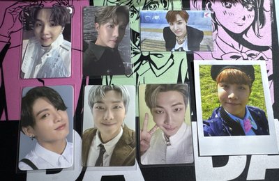 BTS 專卡 隨機卡 大頭貼 代言卡