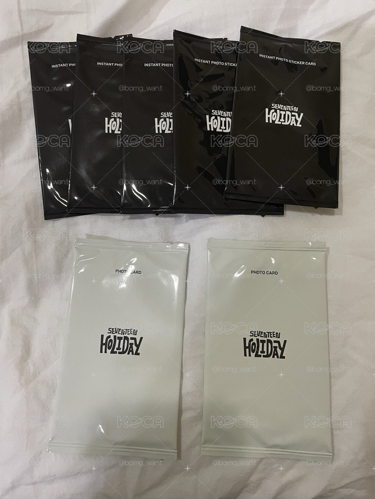 【🤙區】HOLIDAY未拆拍立得 SEVENTEEN日巡 飯咪