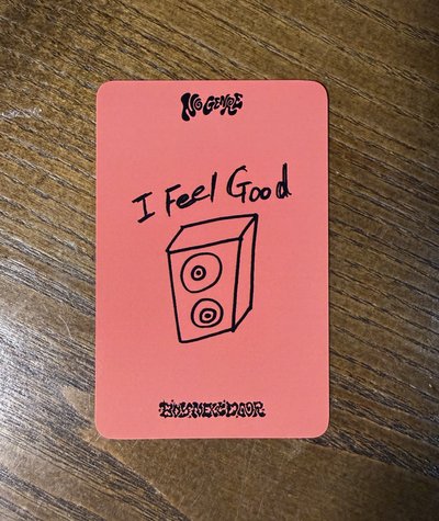 ✴️ No Genre 打歌卡 1.0 明宰鉉 I feel good