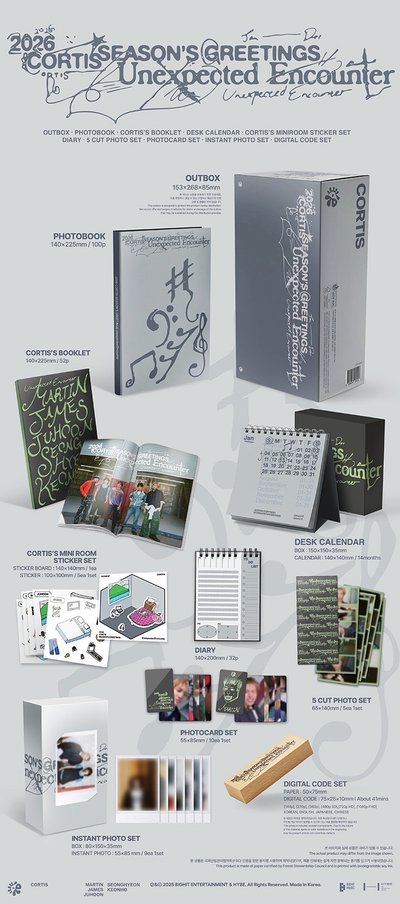 Cortis 2026 年曆 台曆 wvs global通路 一販餘量 全新 有購證 