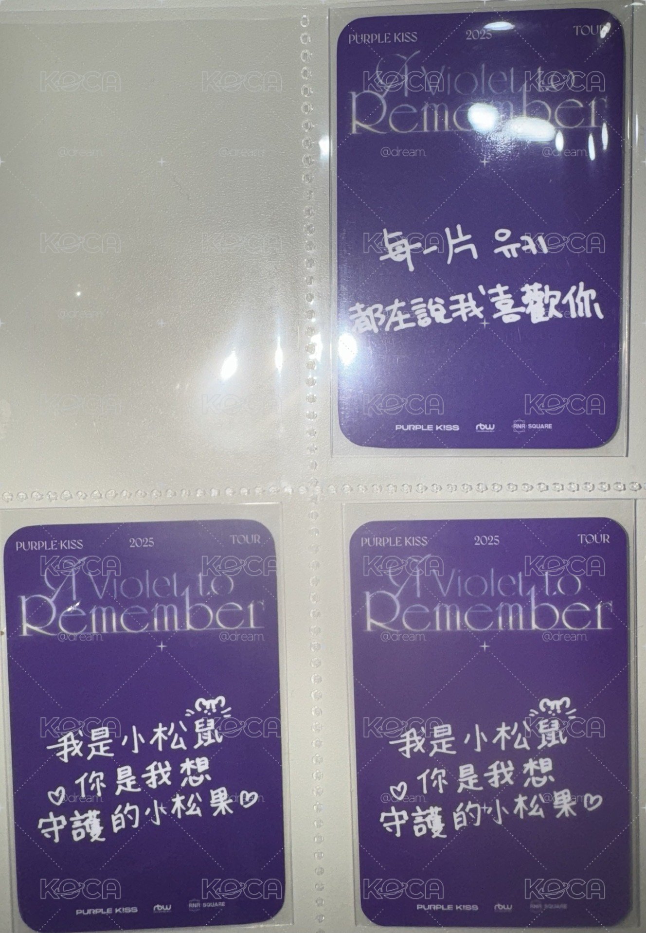 25世巡 台北場 入場卡/場限卡 Ireh Yuki
