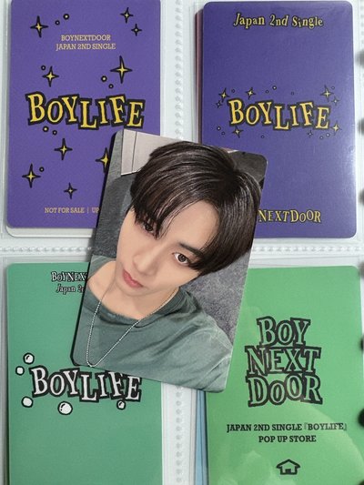 The Action 日咖 PB 單封特典卡