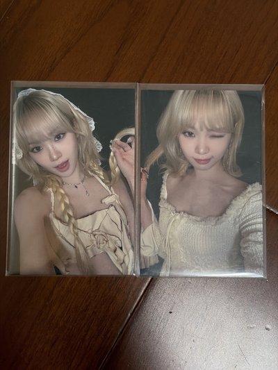 LE SSERAFIM 采源 Easy 打歌卡