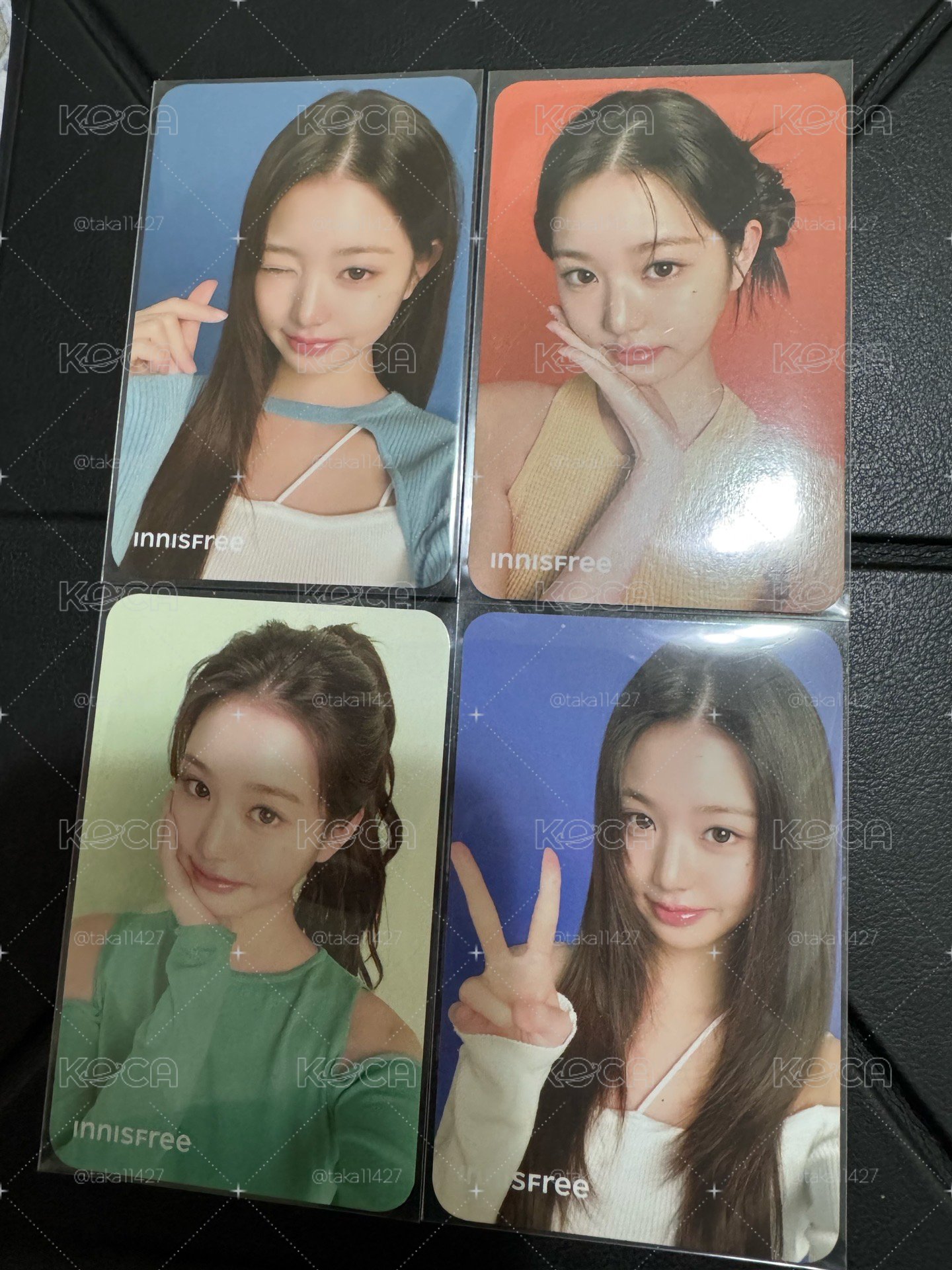 innisfree 代言卡 