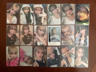 LE SSERAFIM 采源 Easy 特典 小卡