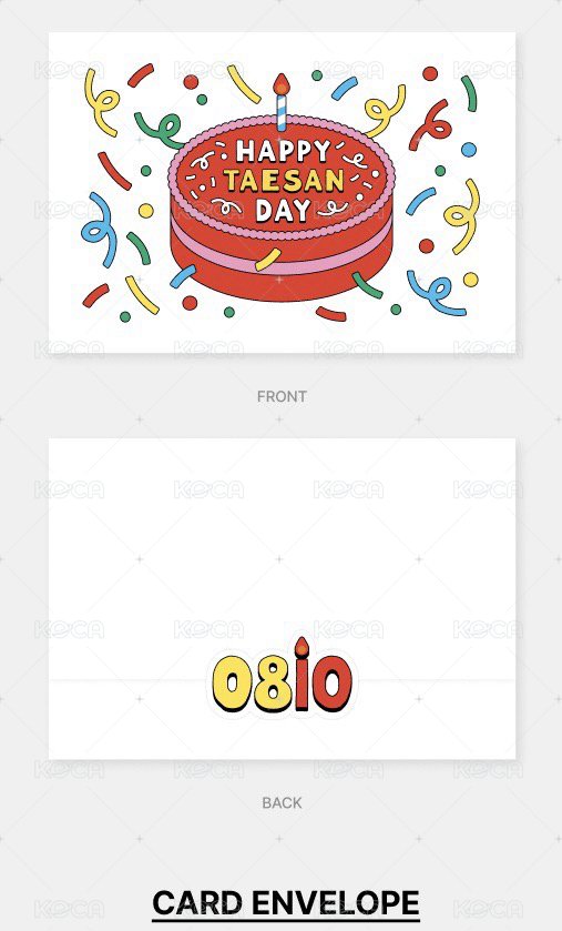 立體卡片組 POP UP CARD SET