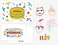 立體卡片組 POP UP CARD SET