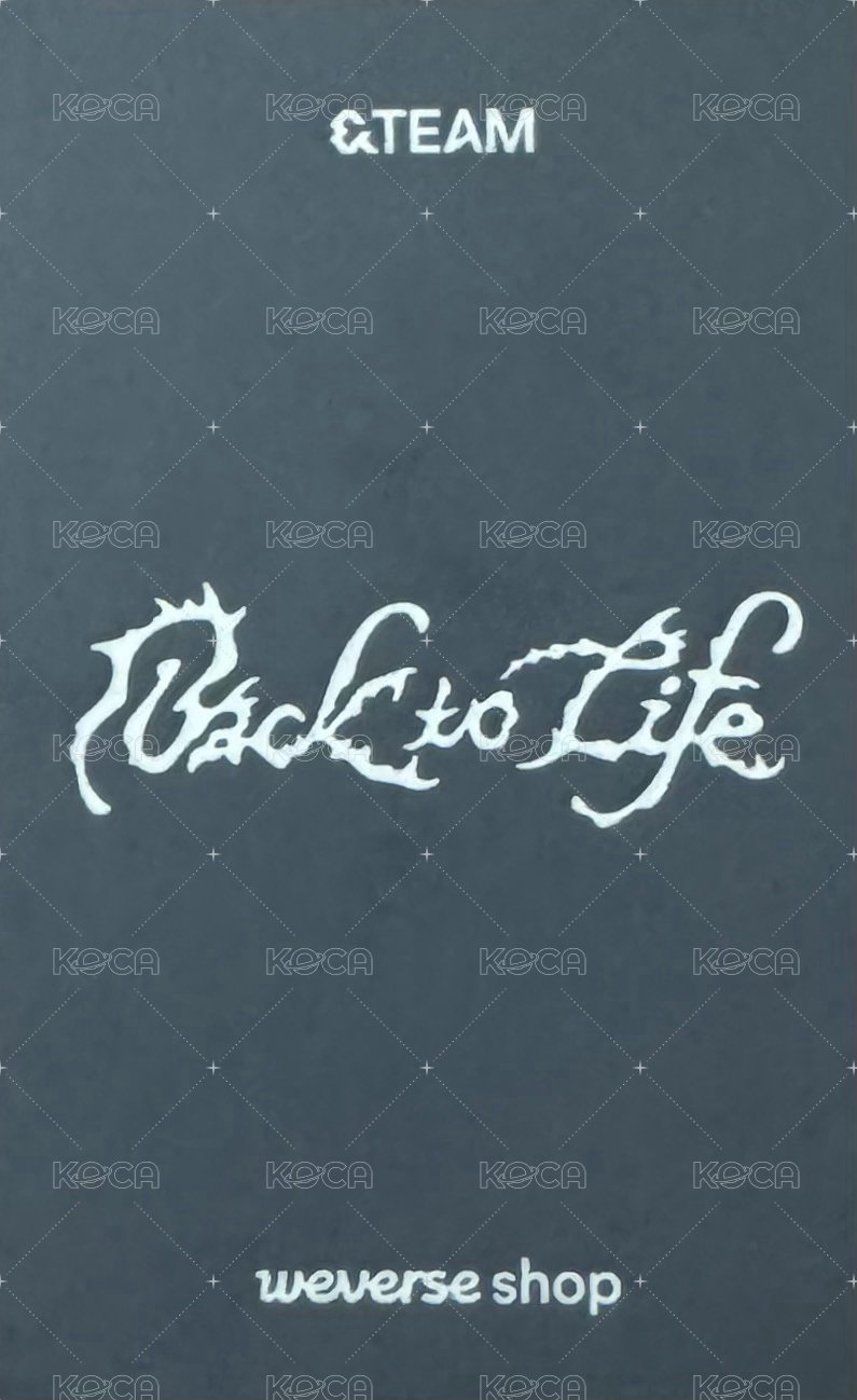 BTL wvs GL預售 特典卡 ROAR ver. 背面